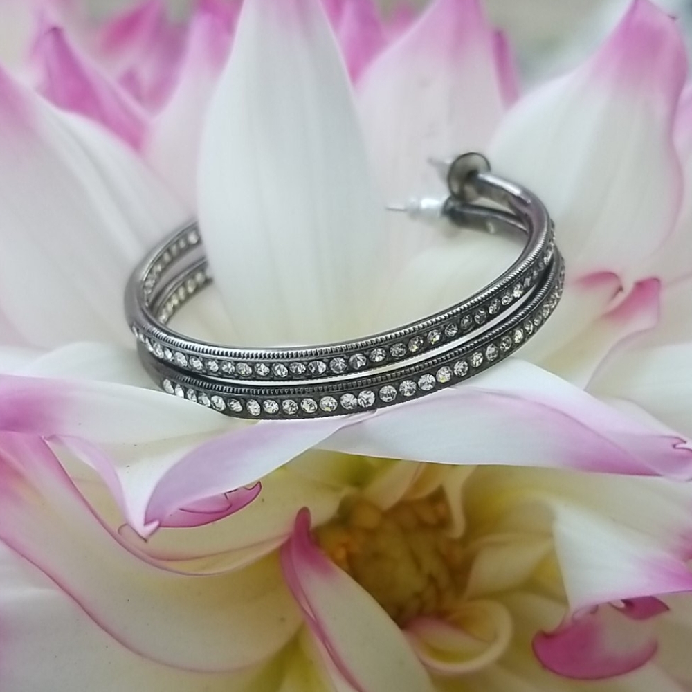 Beautiful sparkly earrings
